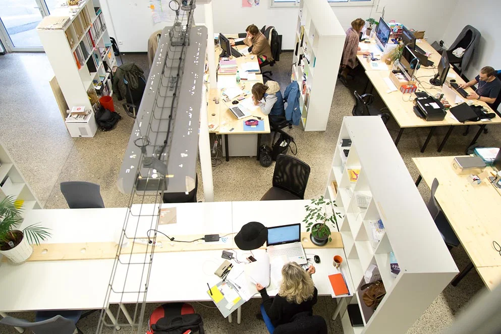 L'open space du Cowork de Biarritz