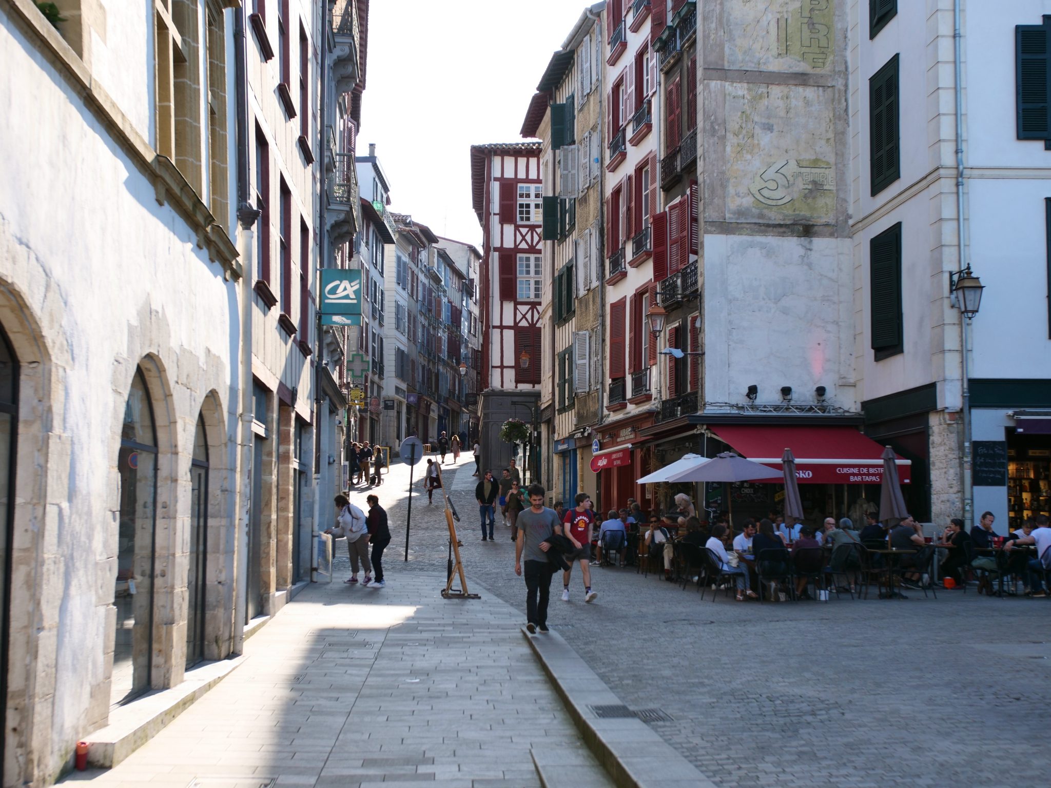Manger basque à Bayonne